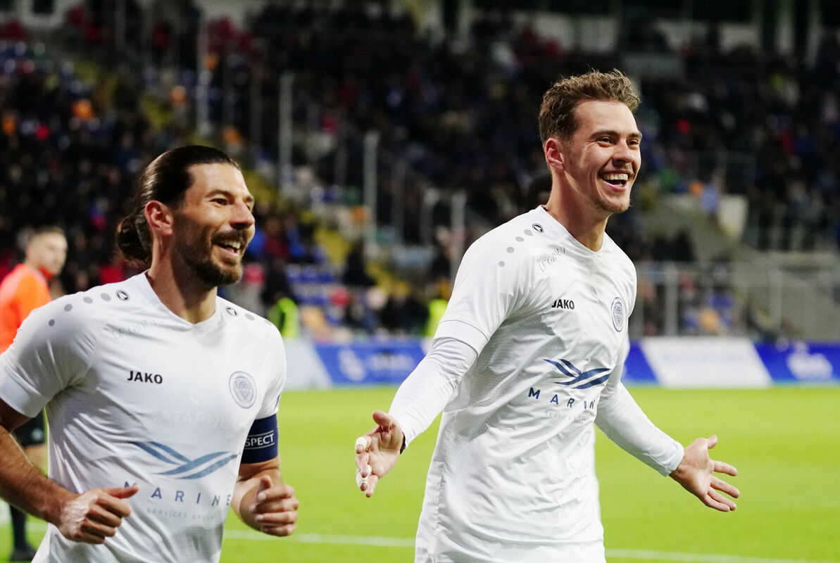 "Riga" spēlētāji. Foto: Paula Čurkste/LETA