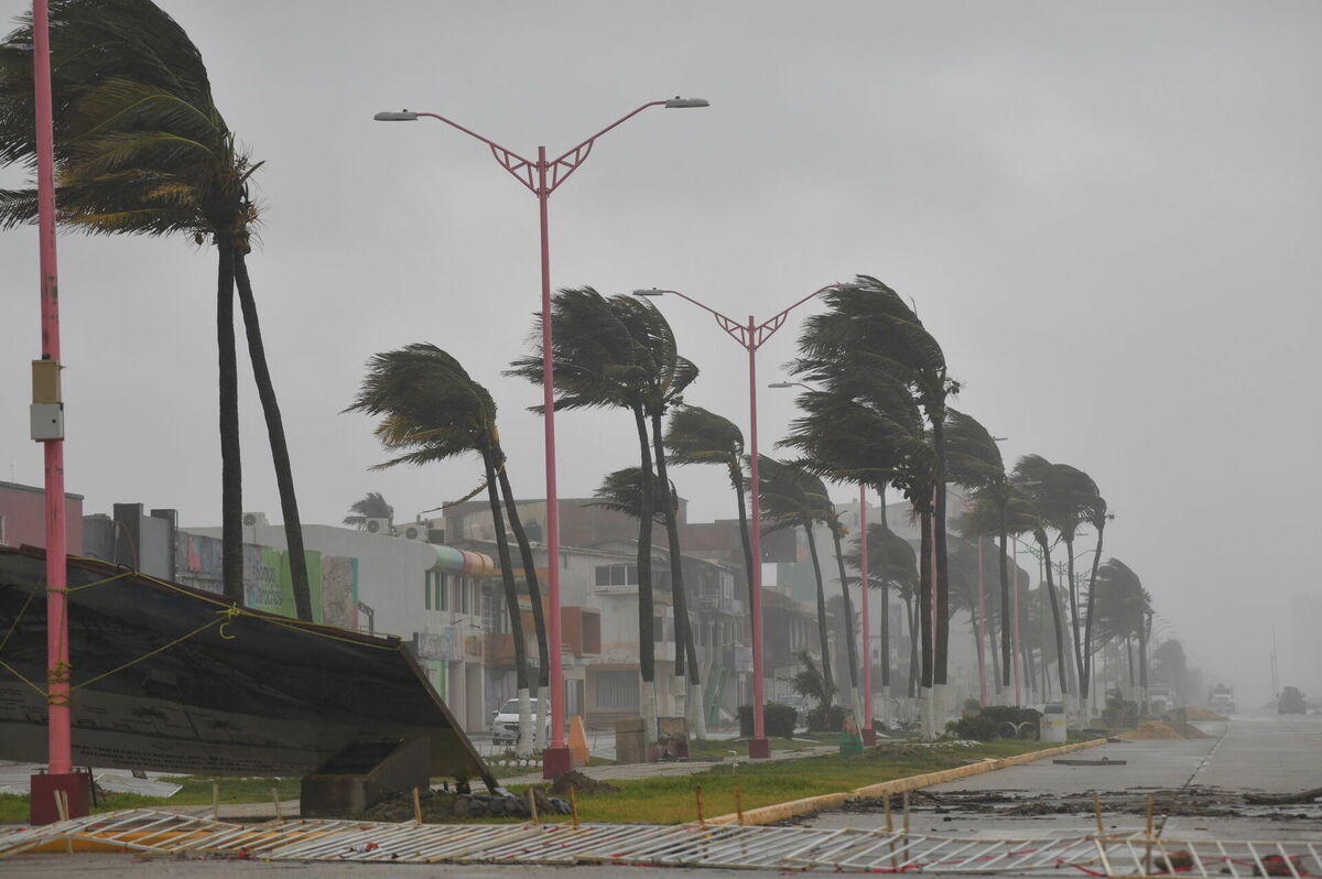 Vētra "Pilar" Meksikā. Foto: Ángel Hernández