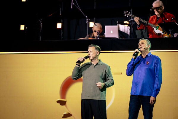 Normunds Rutulis un Andris Baltacis Foto: 360TV