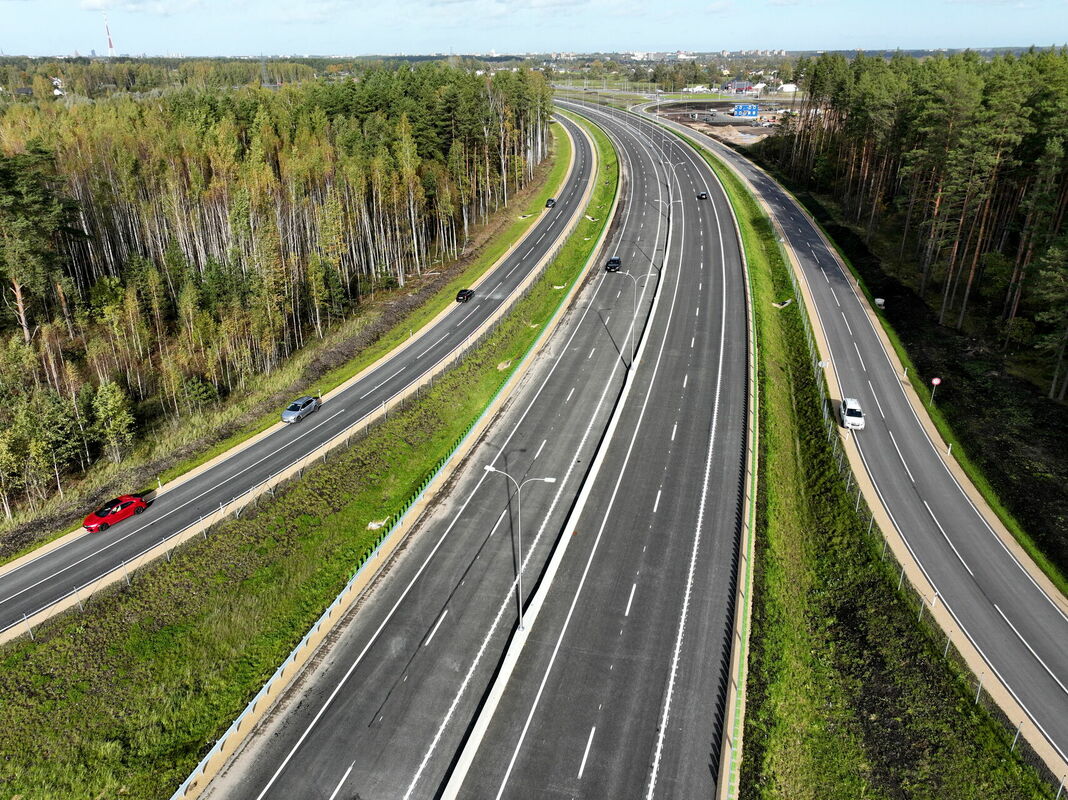 Ķekavas apvedceļš. Foto: Evija Trifanova/LETA