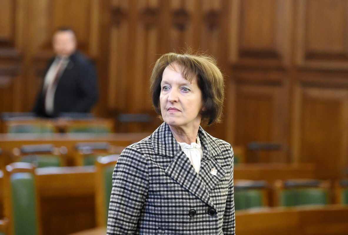 Vides aizsardzības un reģionālās attīstības ministre Inga Bērziņa. Foto: Zane Bitere/LETA