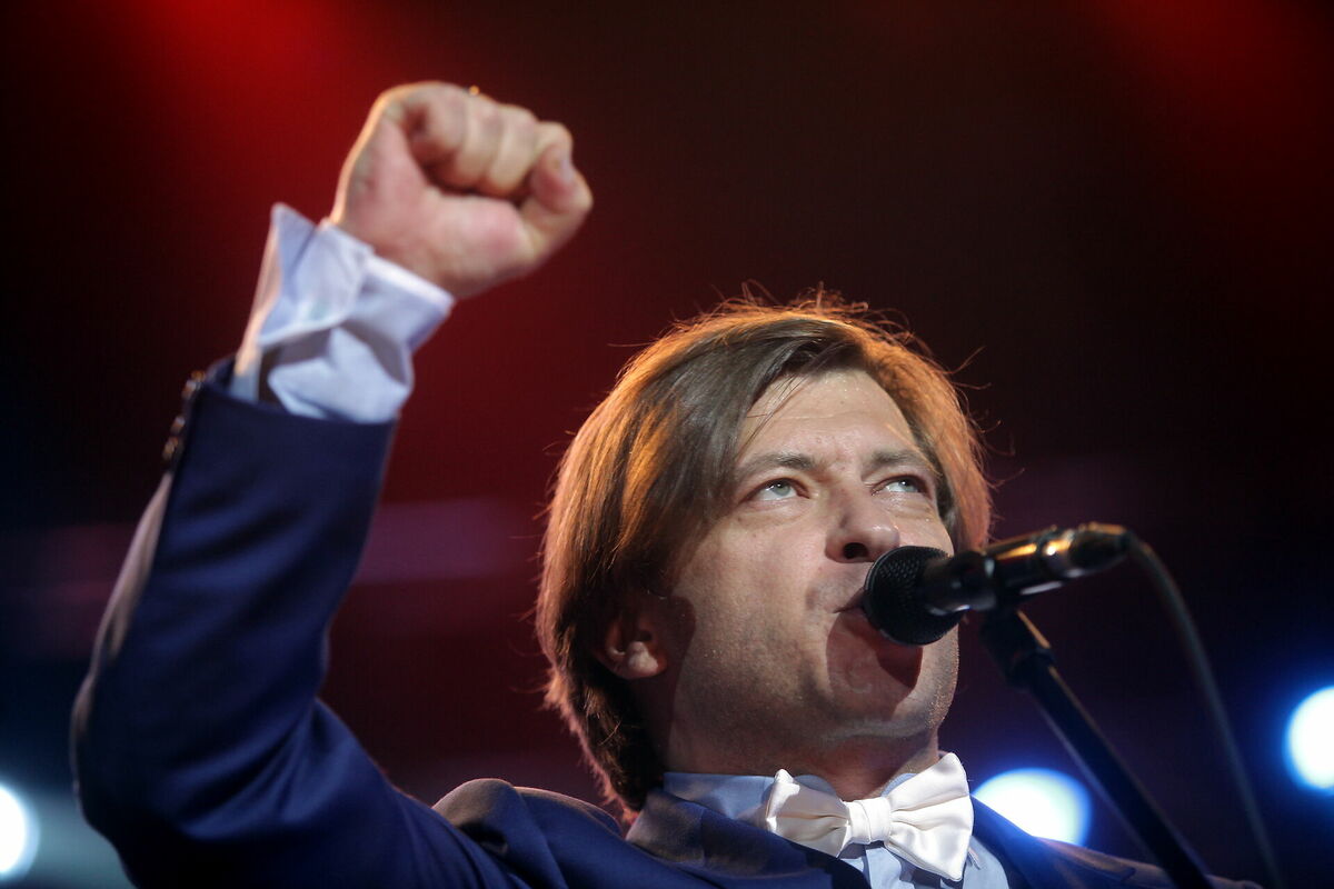 Grupa "Bi-2". Foto: Ieva Čīka/LETA