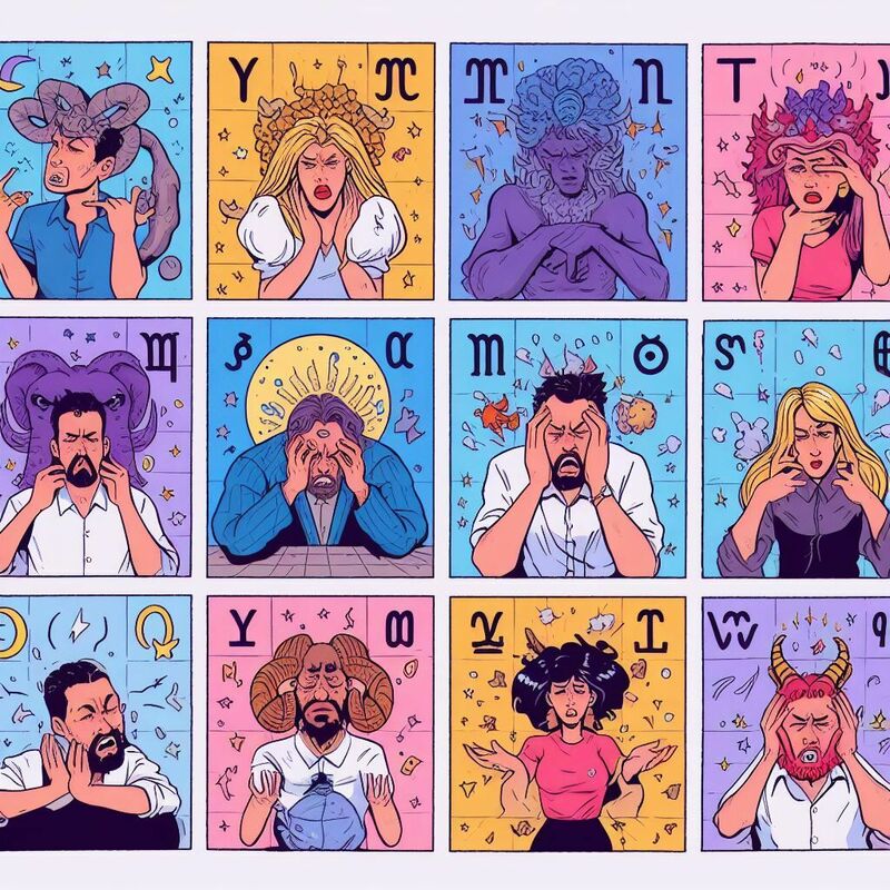 Horoskopa zīmes. Foto: bing.com