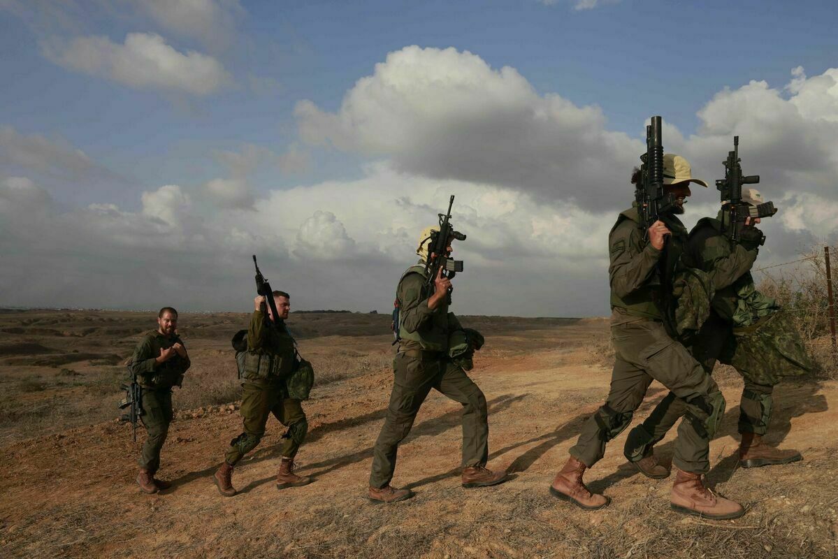 Izraēlas karavīri. Foto: Menahem KAHANA / AFP / Scanpix / 
