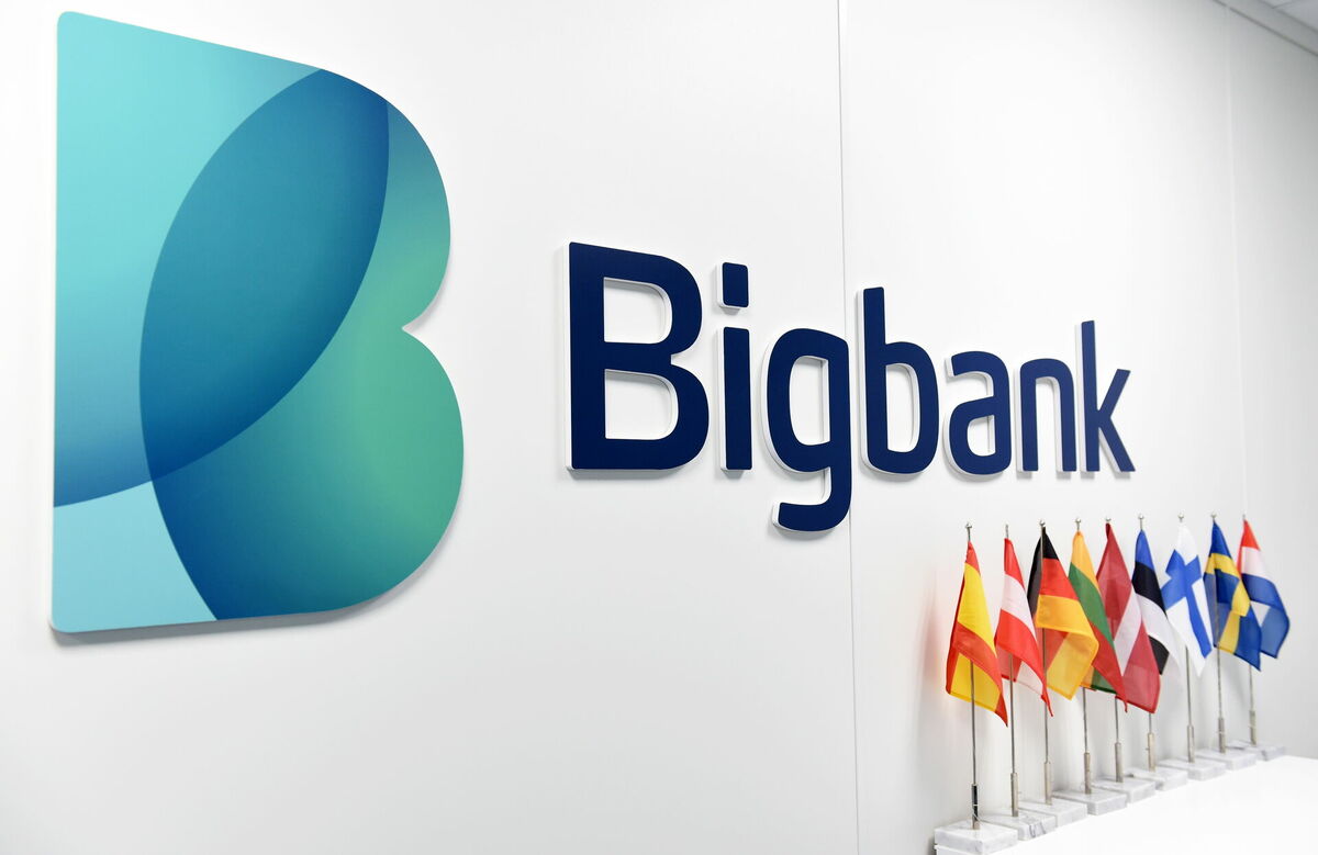 AS "Bigbank" logo Foto: LETA