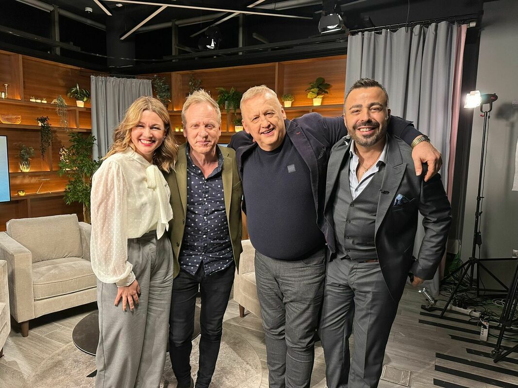 Elīna Fīrmane, Ingus Ulmanis, Aigars Voitišķis un Roberto Meloni Foto: 360TV 