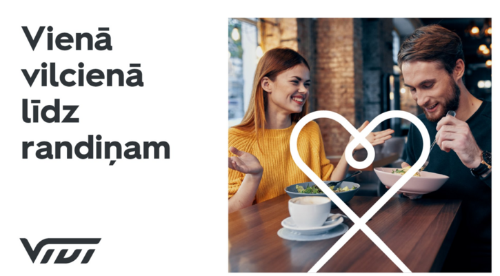 Zīmola "Vivi" publicitātes attēls