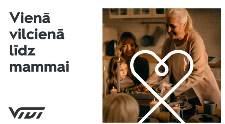 Zīmola "Vivi" publicitātes attēls