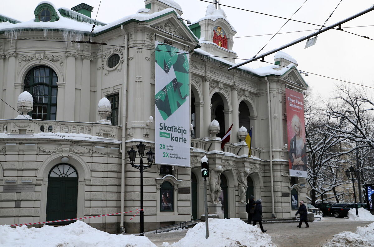 Latvijas Nacionālais teātris. Foto: Līga Gredzena/LETA