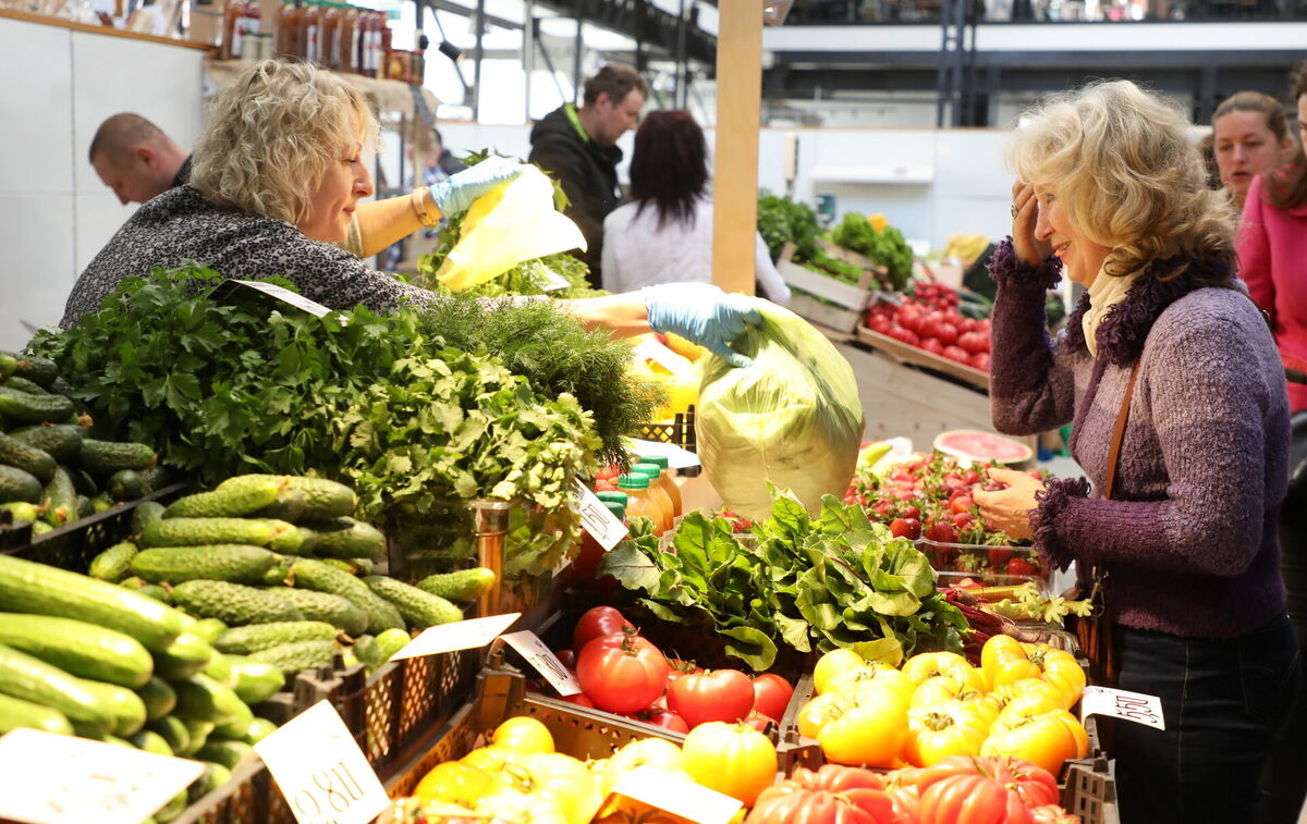 Āgenskalna tirgus. Foto: Sintija Zandersone/LETA