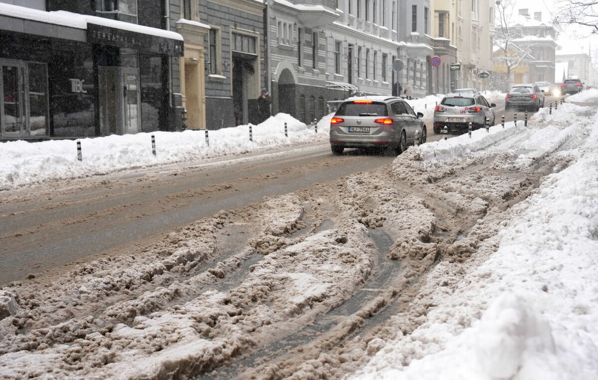 Tērbatas iela, Rīga. Foto: Zane Bitere/LETA