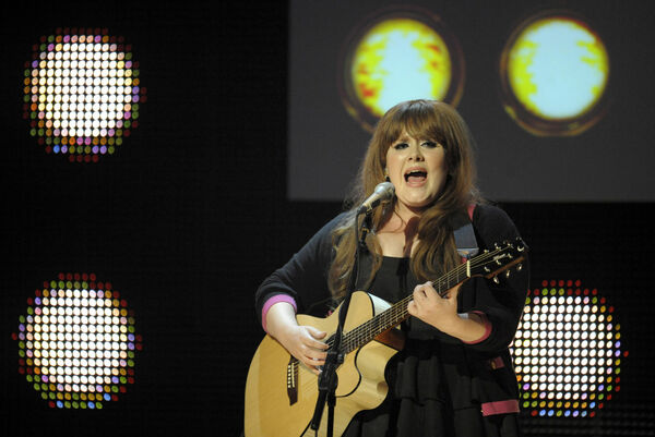 Adele 2008. gadā. Foto: REUTERS/Kieran Doherty