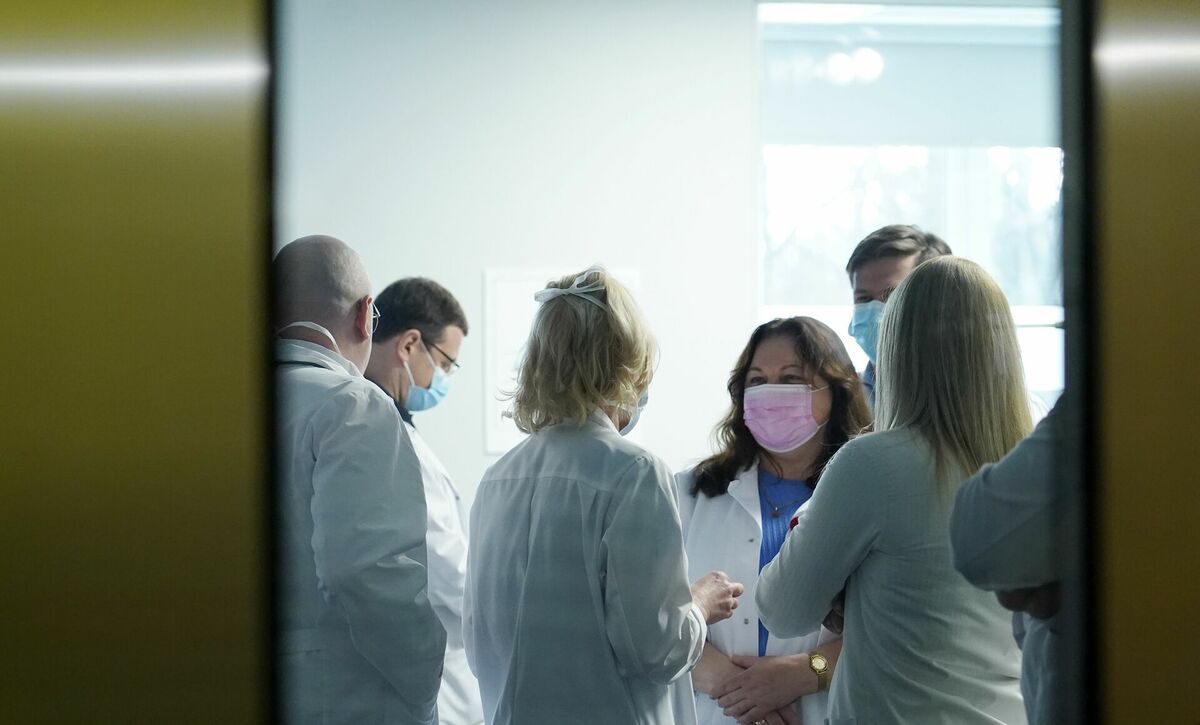 Ārsti. Foto: Paula Čurkste/LETA