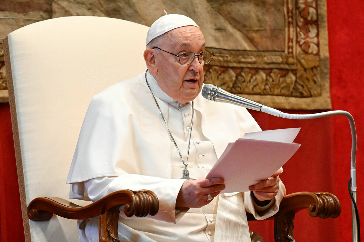 Romas katoļu baznīcas pāvests Francisks. Foto:  Vatican Media/Simone Risoluti