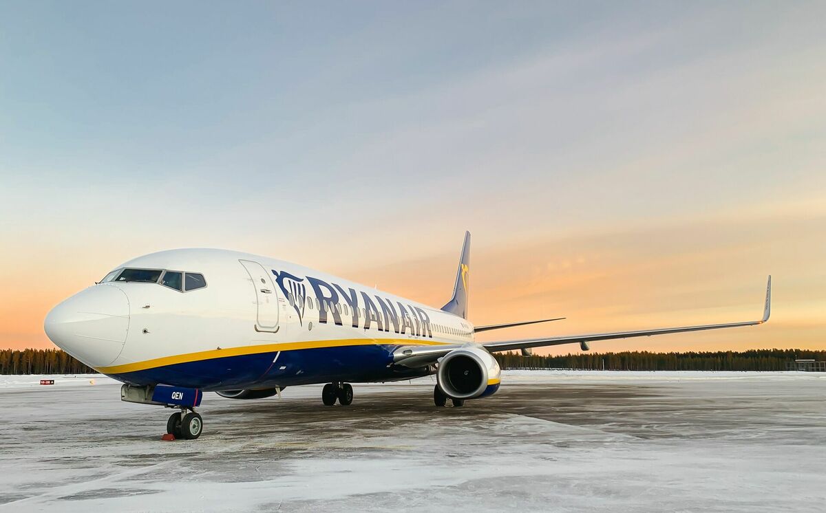 "Ryanair" lidmašīna. Foto: Unisplash