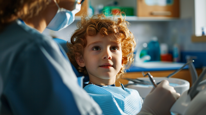 Bērns pie zobārsta. Foto: Pixabay