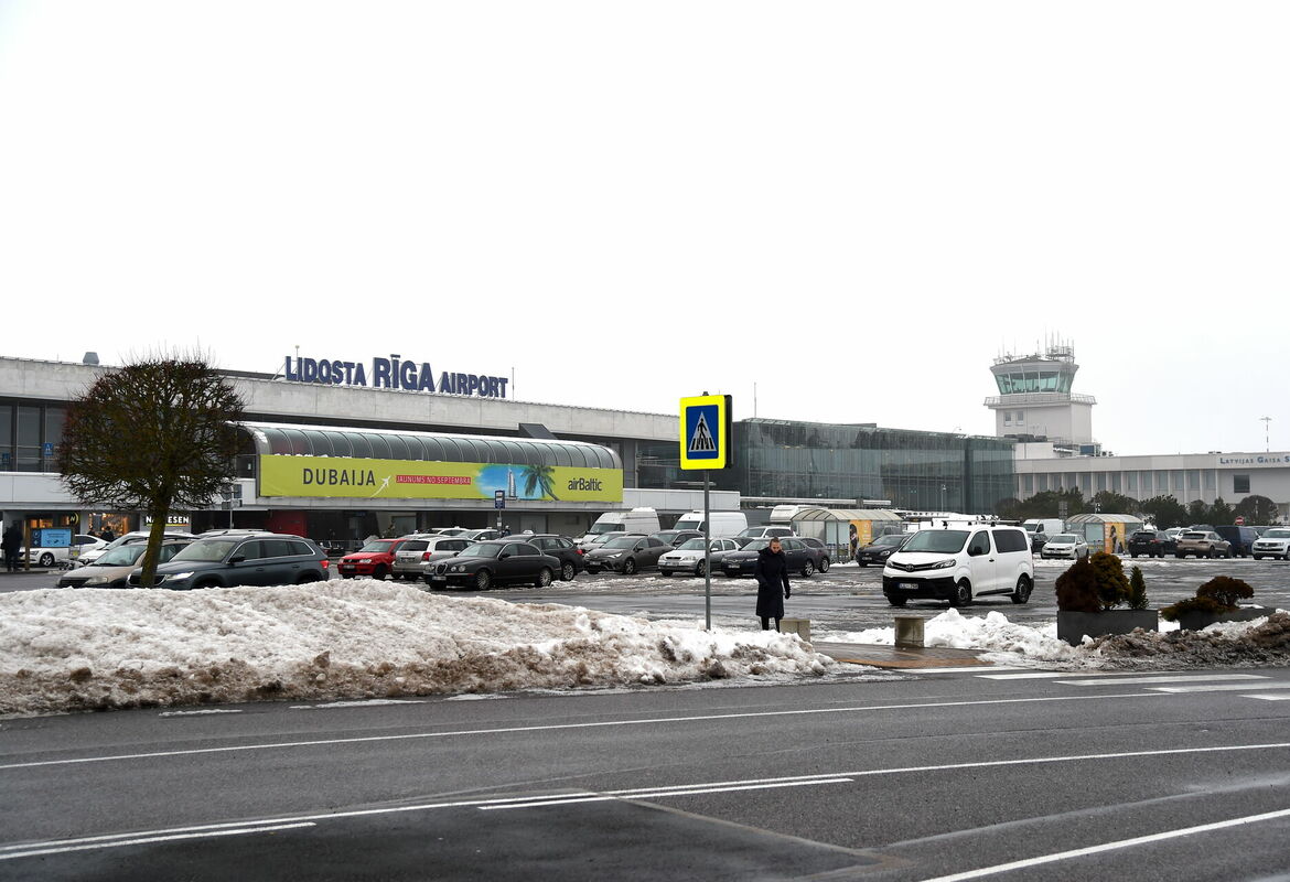 Starptautiskā lidosta "Rīga". Foto: Zane Bitere/LETA