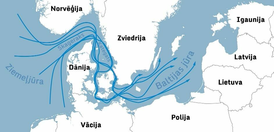 Ūdens apmaiņa Baltijas jūrā Foto: LTV