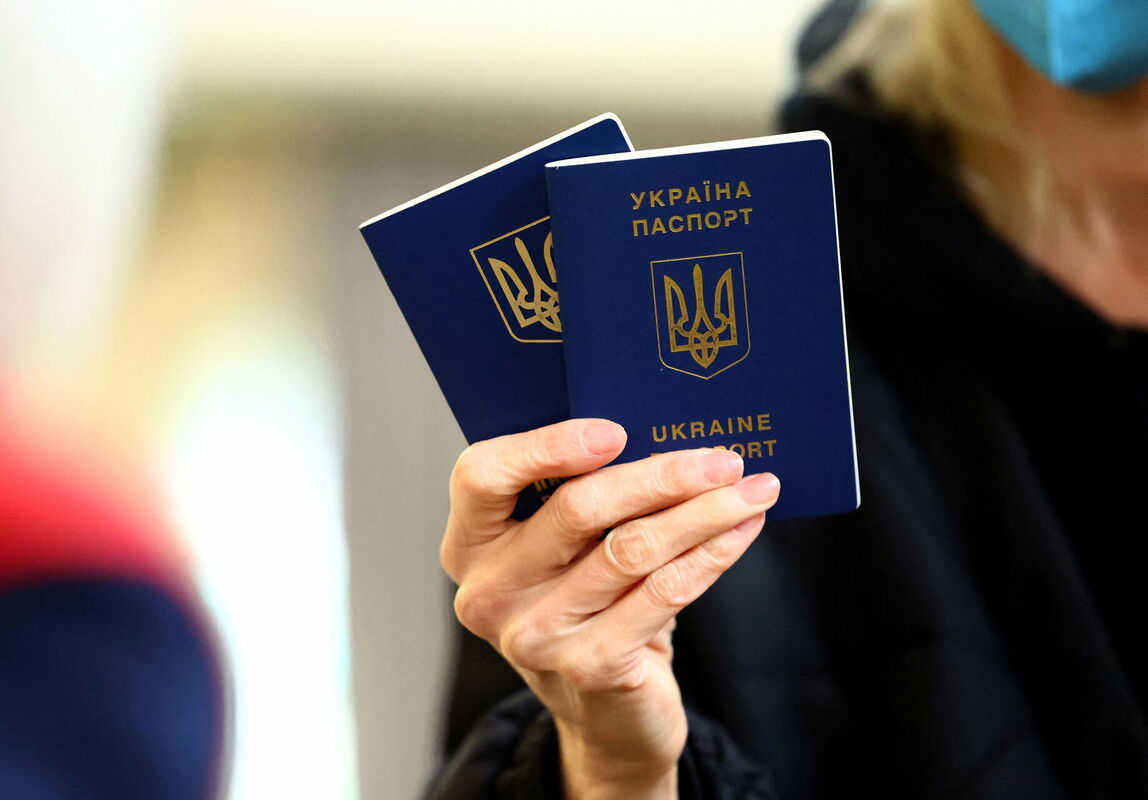 Ukrainas pase. Foto: REUTERS/Lisi Niesner