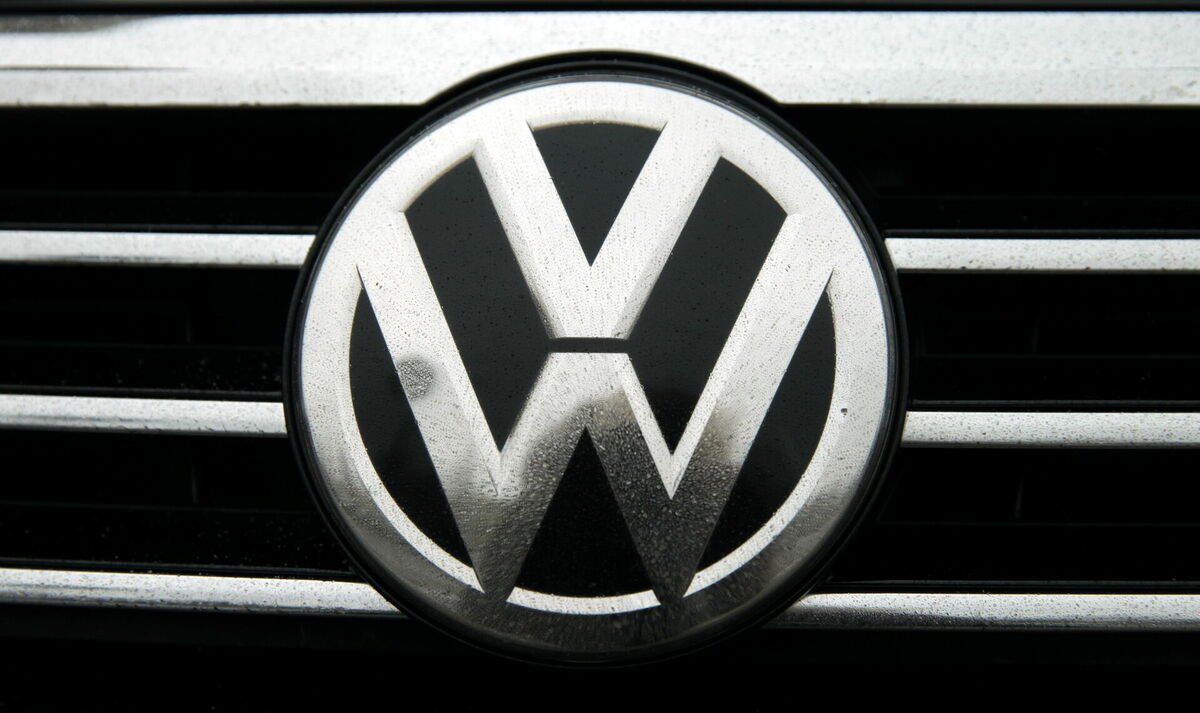 "Volkswagen" firmas logo Foto: LETA