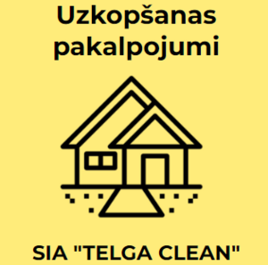 "Telga Clean" SIA, uzkopšanas serviss