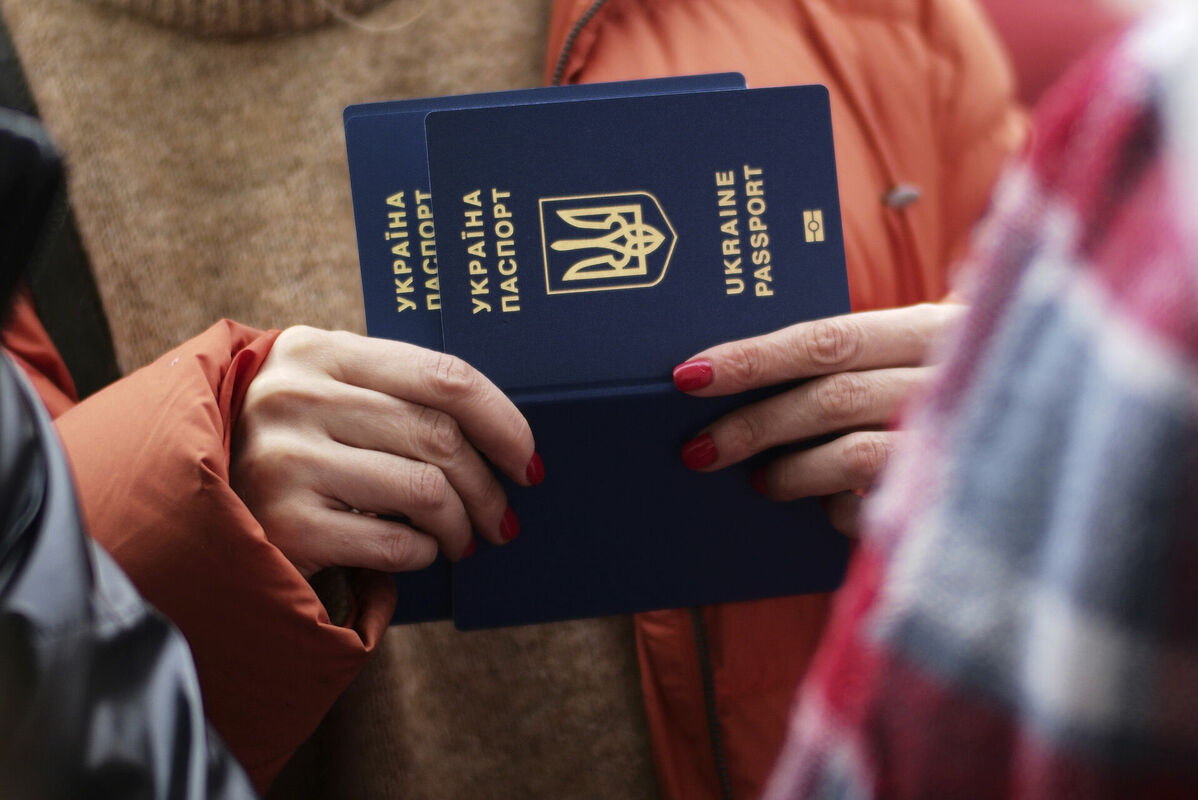 Ukrainas pase. Foto: AP Photo/Markus Schreiber