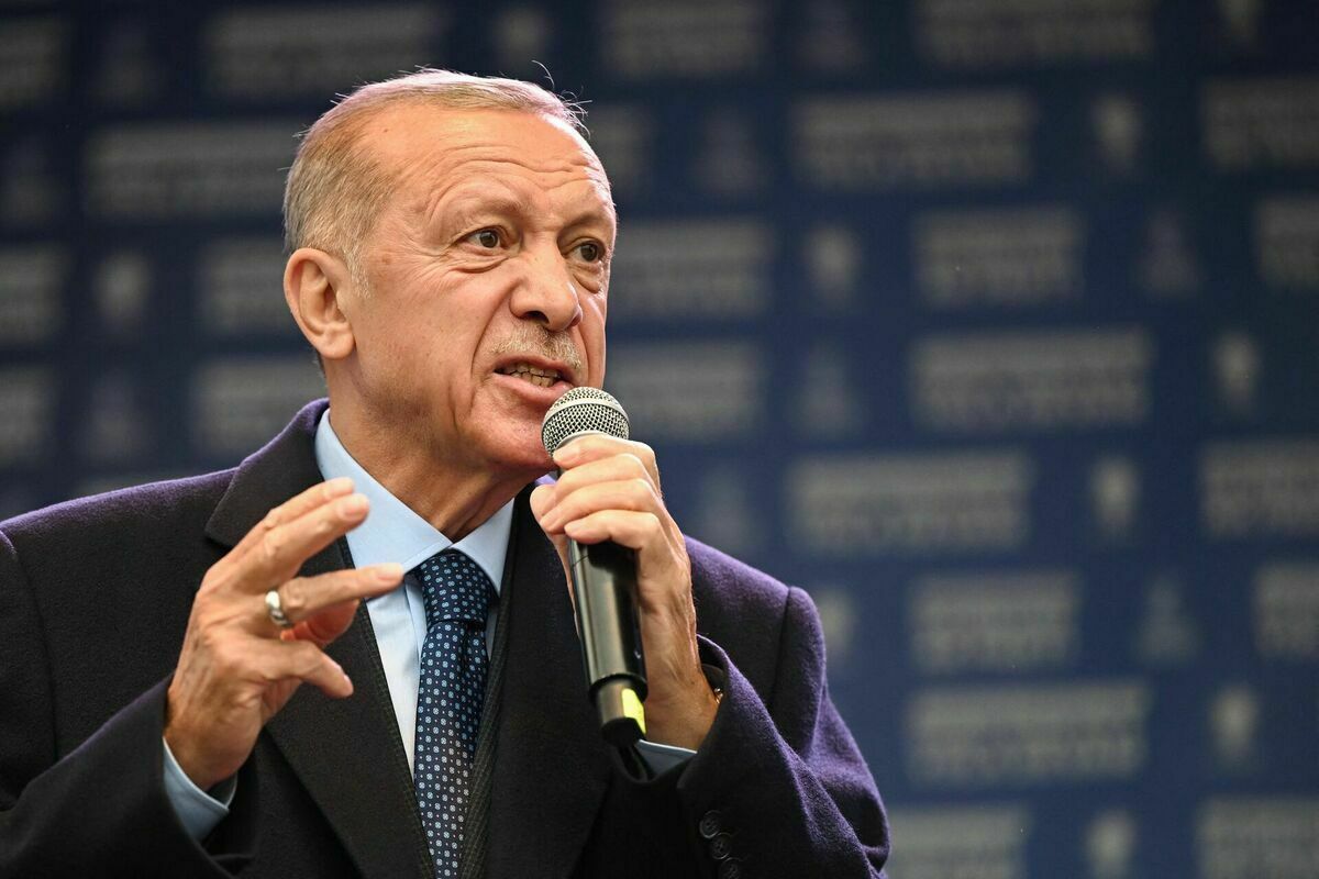 Turcijas prezidents Redžeps Tajips Erdogans. Foto: AFP/Scanpix