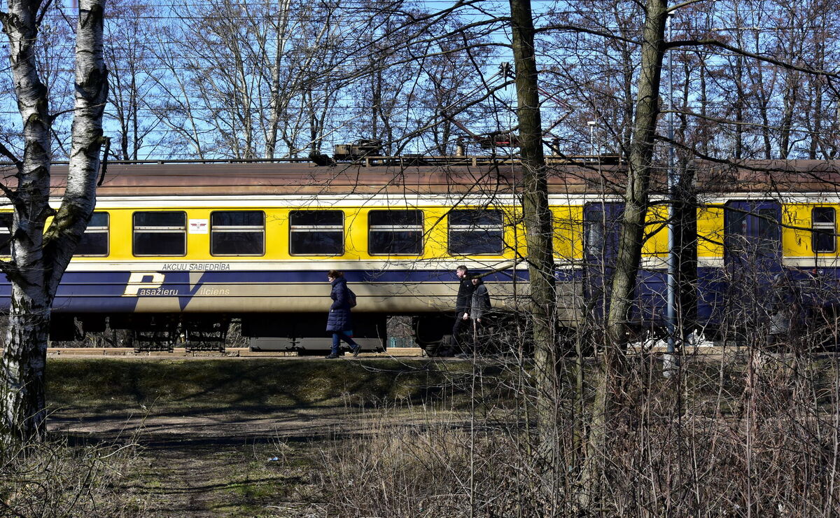 Vilciens. Foto: Īriss Sviklis/LETA