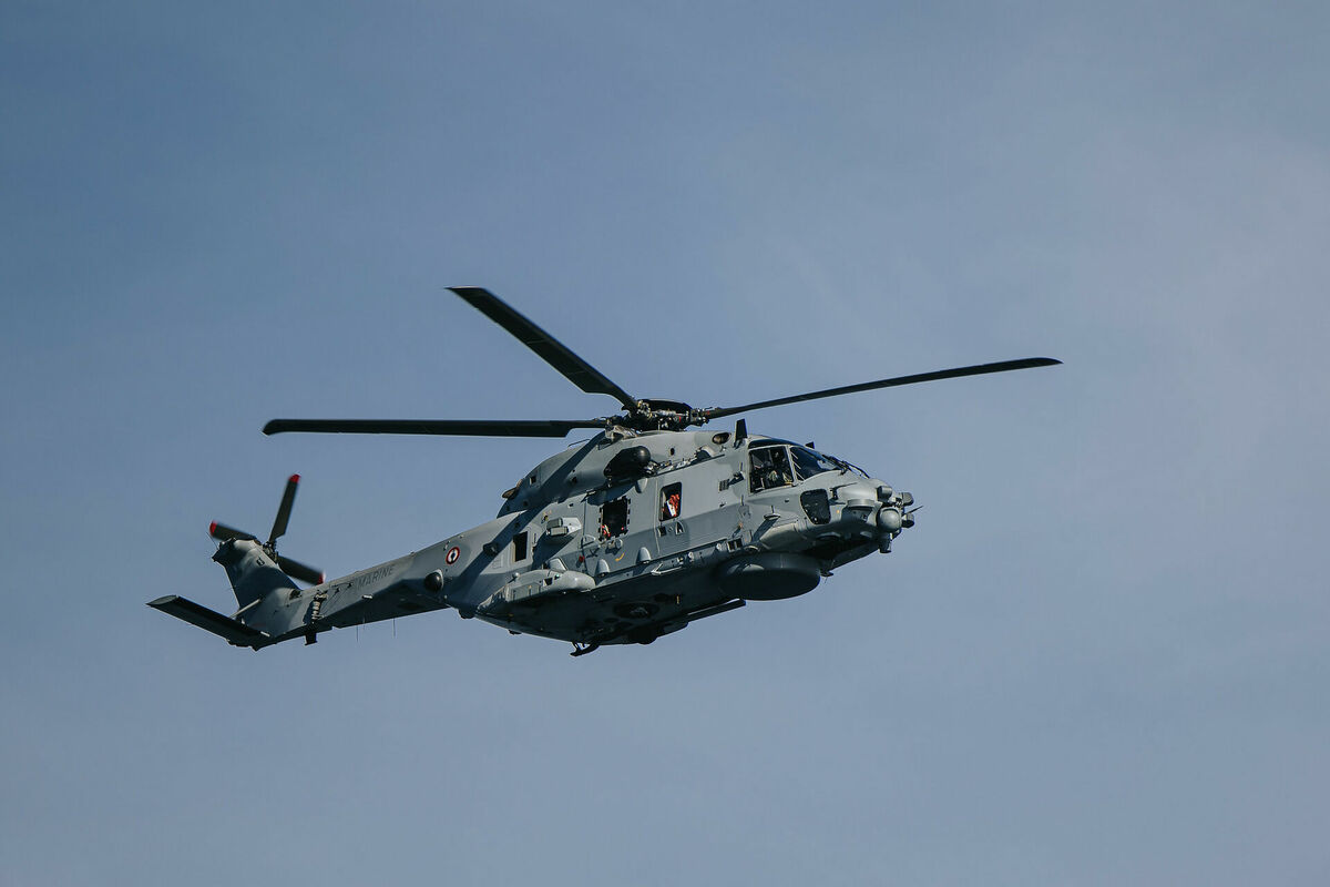 Helikopters. Foto: Armīns Janiks (Aizsardzības ministrija)