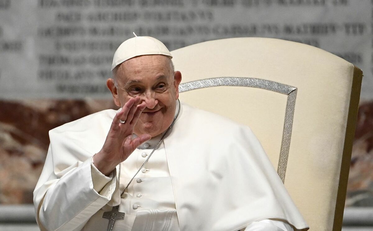 Pāvests Francisks. Foto: Isabella BONOTTO / AFP