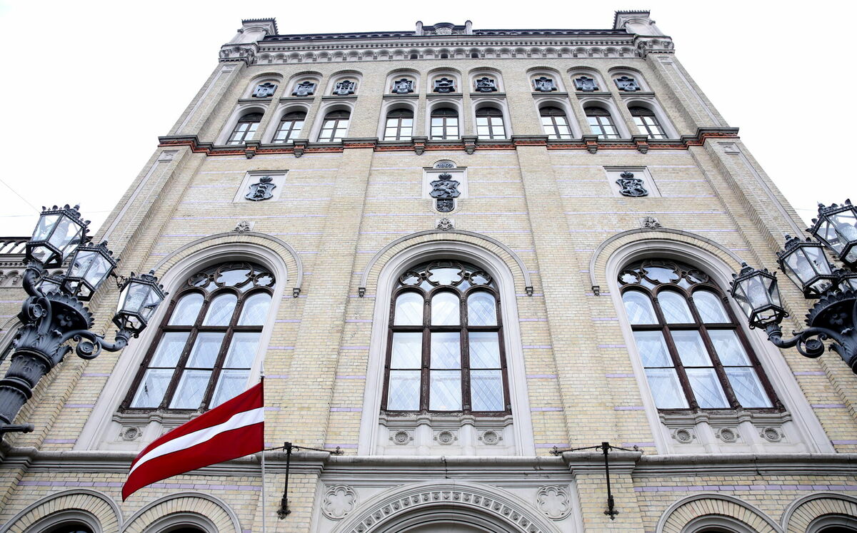 Latvijas Universitātes galvenā ēka Raiņa bulvārī 19. Foto: Ieva Leiniša/LETA
