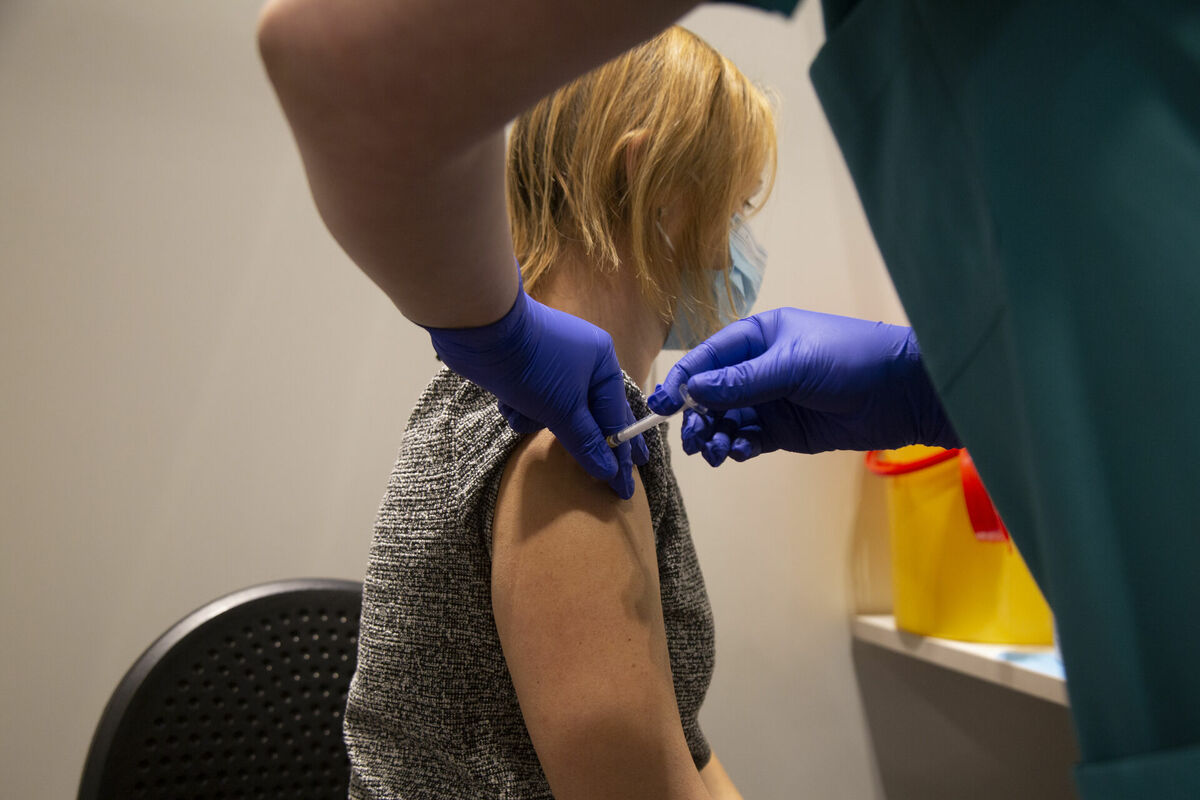 Vakcinācija pret Covid-19. Foto: Edijs Pālens/LETA