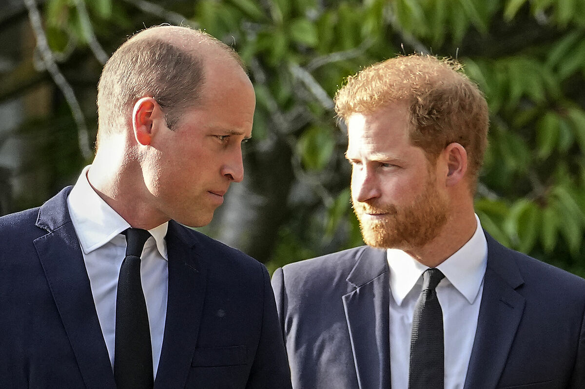Prinči Viljams un Harijs. Foto: AP Photo/Martin Meissner
