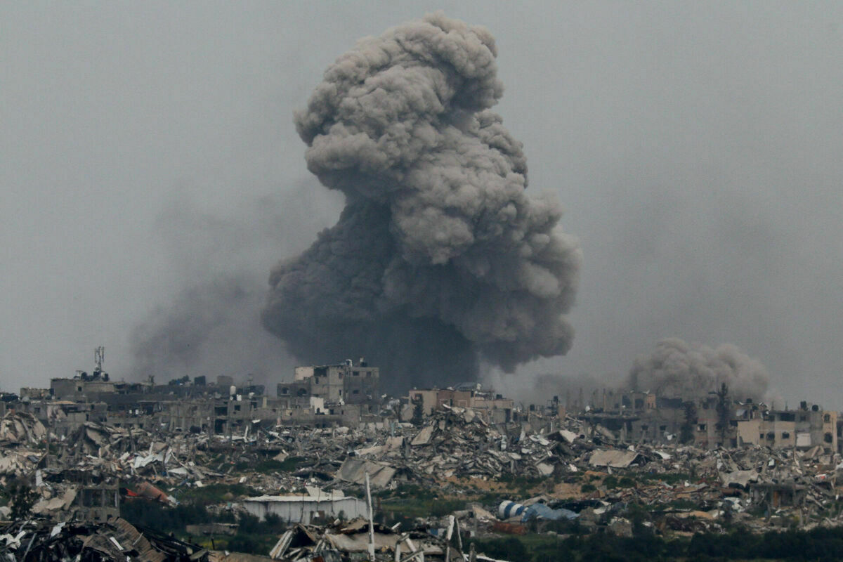 Gazas josla. Foto: REUTERS/Amir Cohen/Scanpix