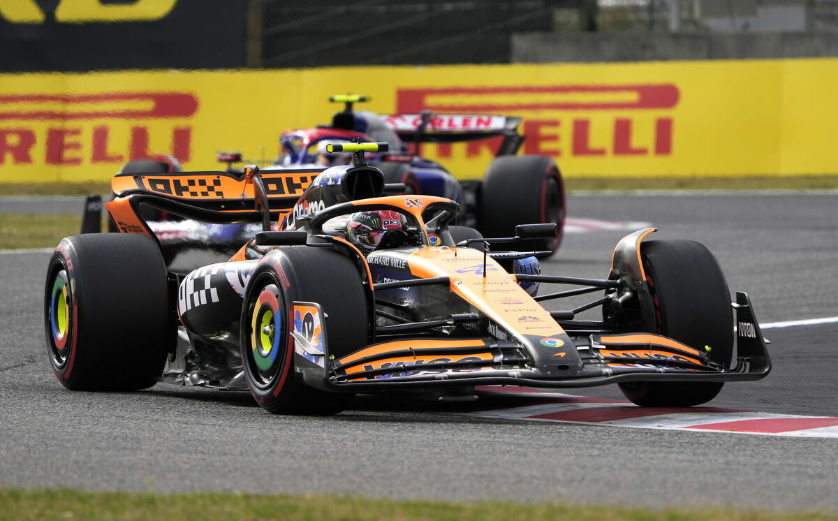 "McLaren" komandas braucējs Lando Norris Foto: Scanpix
