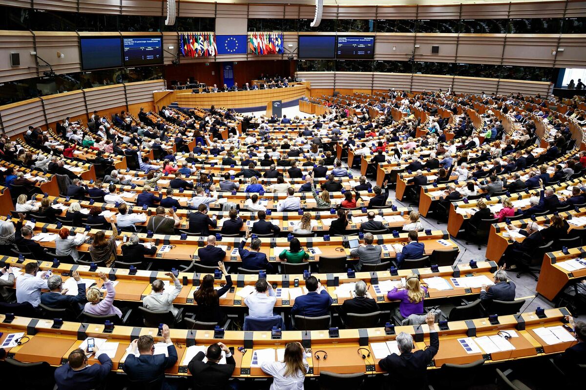 Eiropas Parlamenta sēde. Foto: Kenzo TRIBOUILLARD / AFP