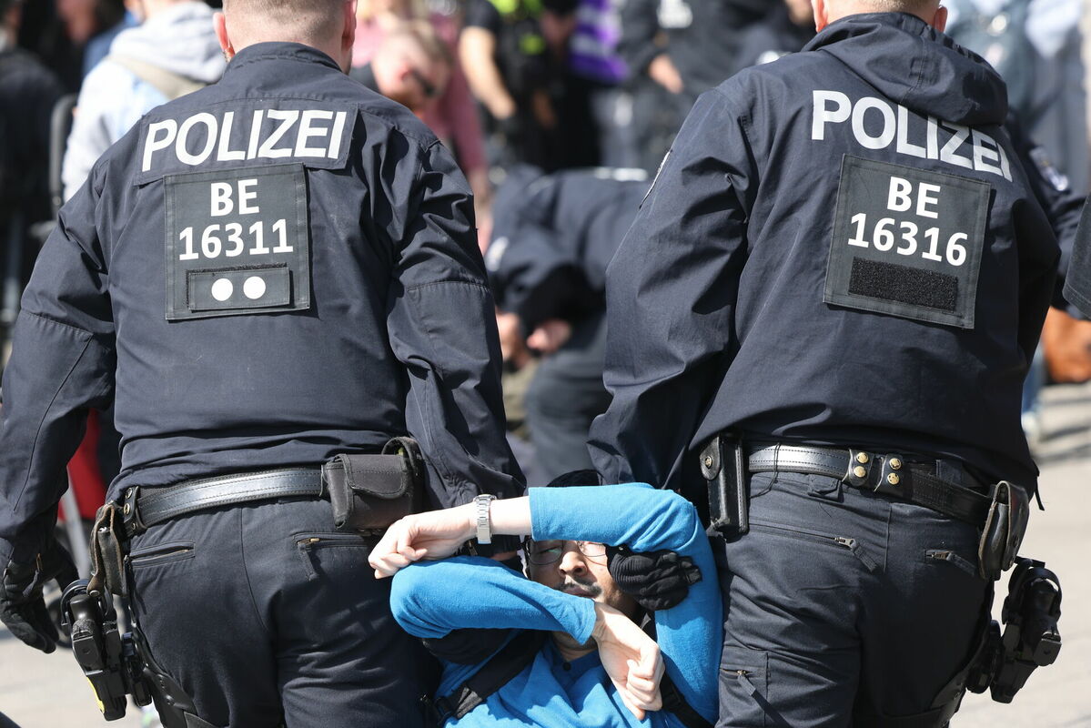 Vācijas policija Foto: Scanpix