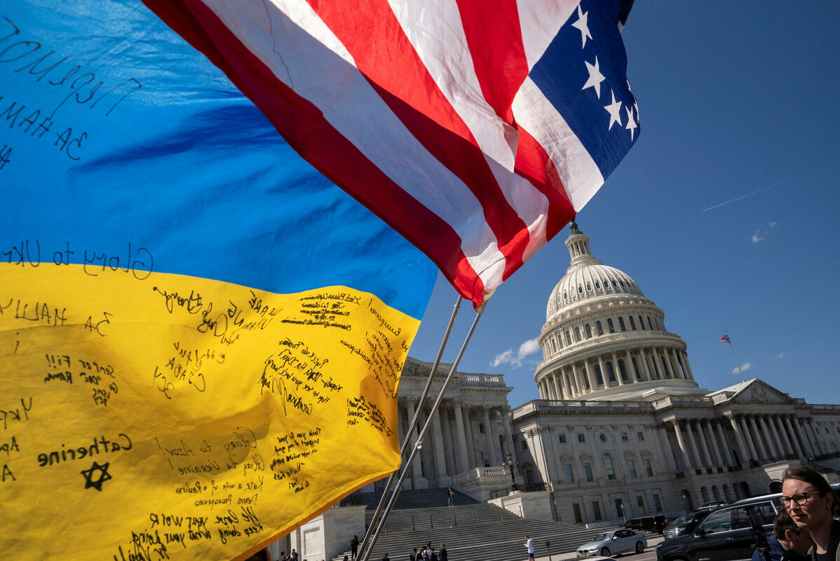 ASV atbalsta palīdzību Ukrainai. FOTO: Scanpix/REUTERS