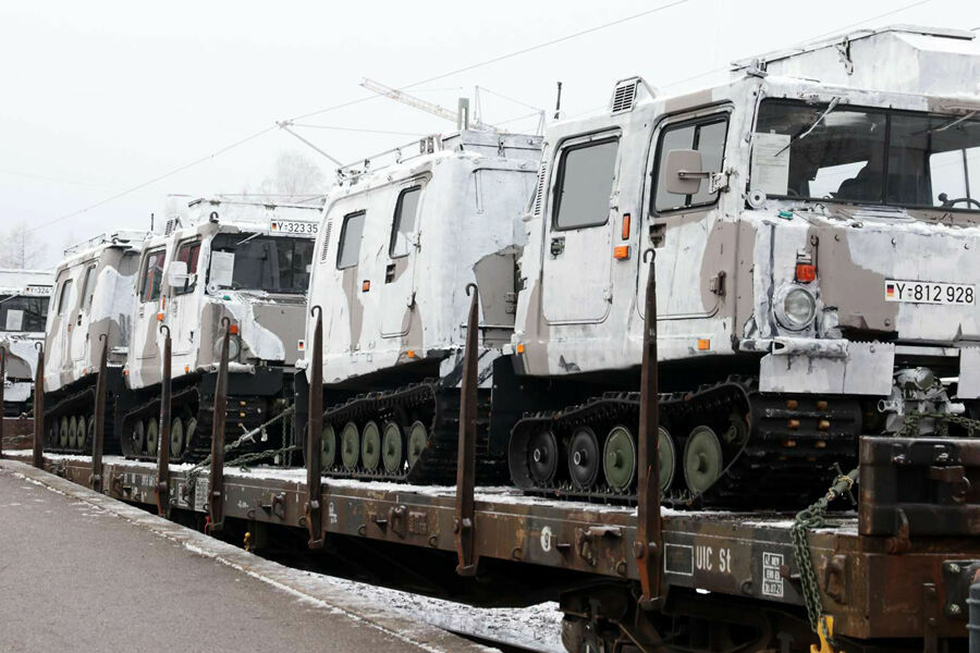 Vācijas armijas transports. Foto:  © Bundeswehr: Selina Vogl/joint-forces