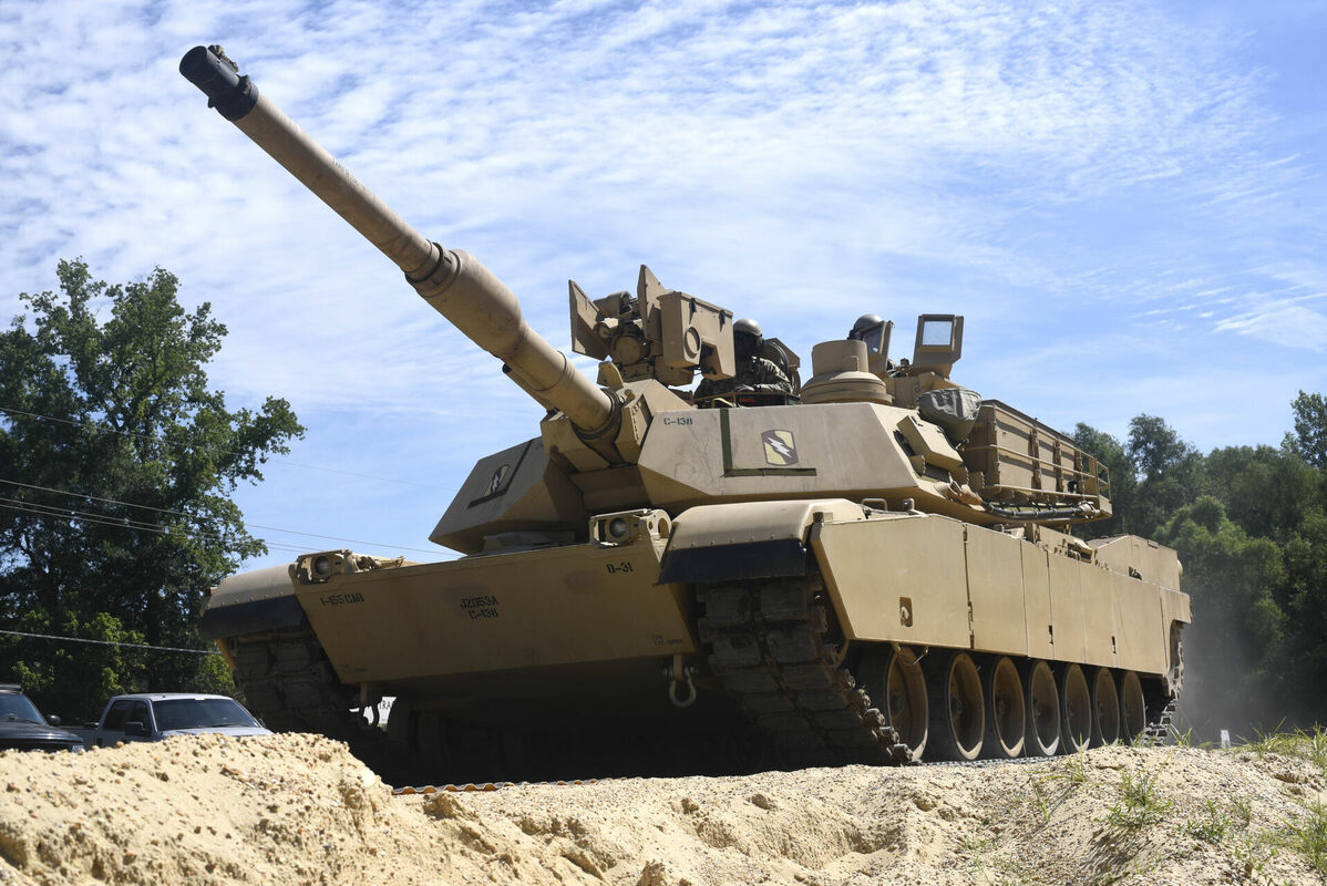 ASV tanks "Abrams". Foto: Courtland Wells/The Vicksburg Post