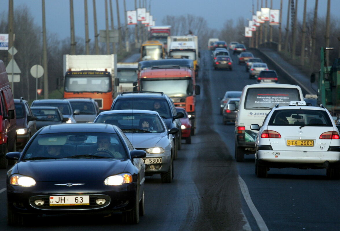 Satiksme Rīgā Foto: LETA