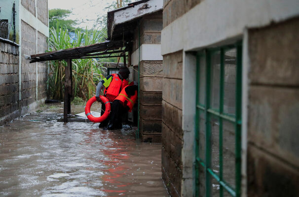 Plūdi Kenijā. Foto: scanpix/AP/REUTERS