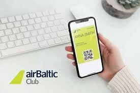 airBaltic lietotne. Foto: Publicitātes attēls