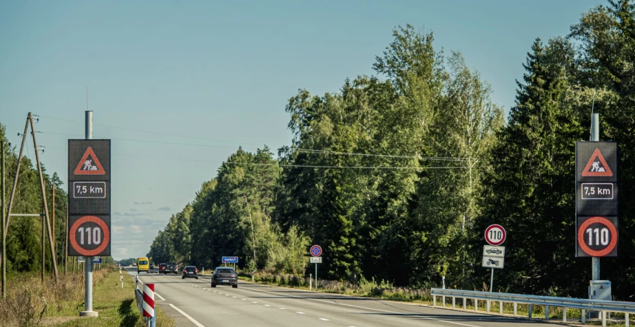 Ceļazīmes. Foto: Latvijas Valsts ceļi