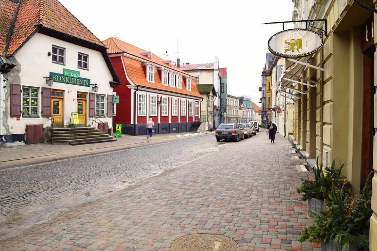 Rīgas iela Cēsīs. Foto: www.cesis.lv