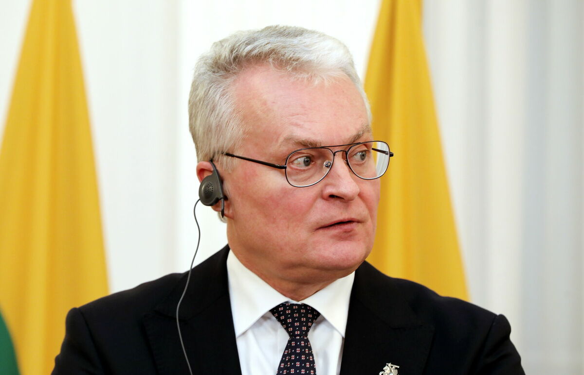 Pašreizējais Lietuvas prezidents Gintans Nausēda. Foto: Evija Trifanova/LETA