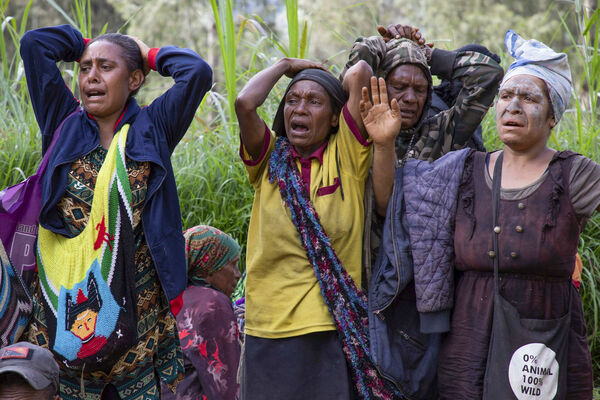 Papua-Jaungvinejas nogruvums. Foto: scanpix/AP/AFP