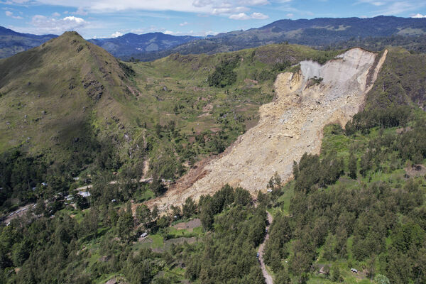 Papua-Jaungvinejas nogruvums. Foto: scanpix/AP/AFP