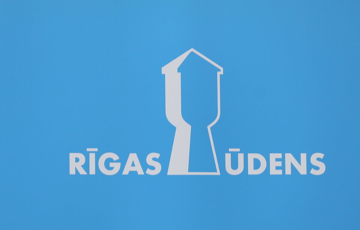 SIA "Rīgas ūdens" logo Foto:LETA