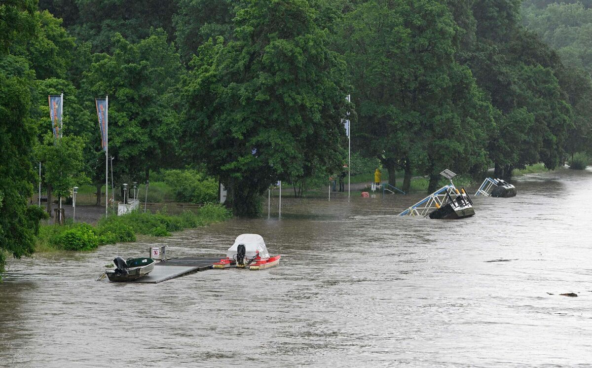 Plūdi Vācijā Foto: Scanpix